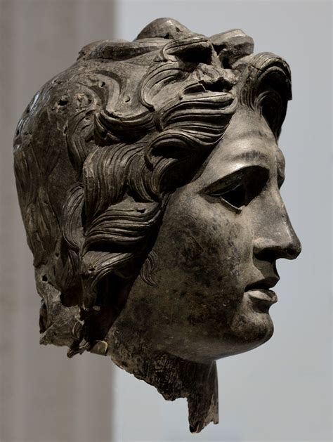 Голова Александра Великого Бронза Греция или Рим