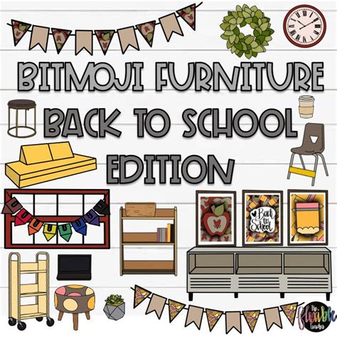 Bitmoji Classroom Decor Build Your Classroom Back To School Edition