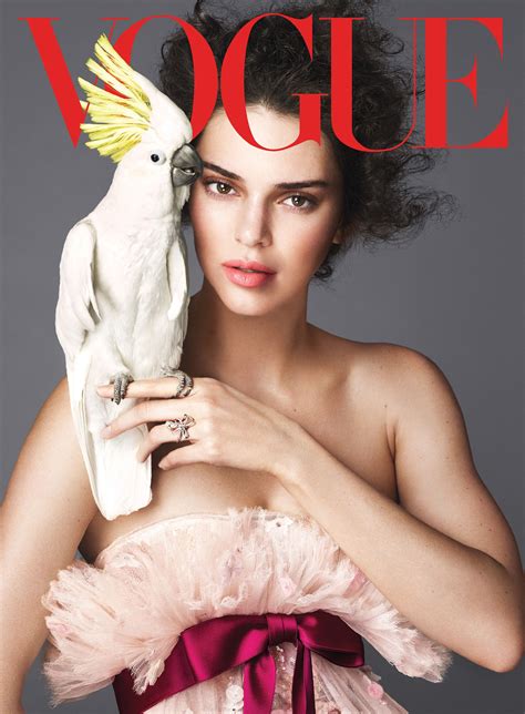 Photos Kendall Jenner Is Vogue’s April 2018 Cover Star Photographed By Mert Alas And Marcus