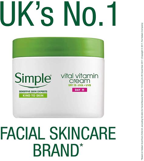 Simple Kind To Skin Vital Vitamin Day Cream 50ml 22 Britannialk
