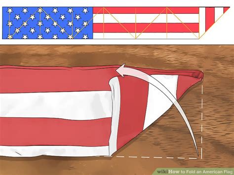 How To Fold An American Flag 12 Steps With Pictures Wikihow