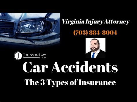 This insurance can cover different. Virginia Car Accident 3 Types of Insurance... & Johnson Law Firm