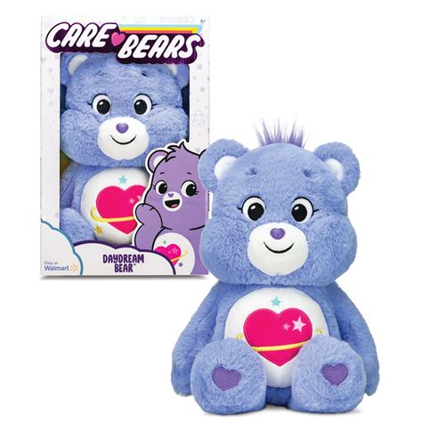 Care Bears Care A Lot Bear 40th Anniversary Slumber Party Set Amazon