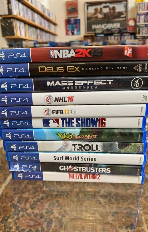 11 Ps4 Games All Discs Are In Good Condition And All Play Ps4 Games