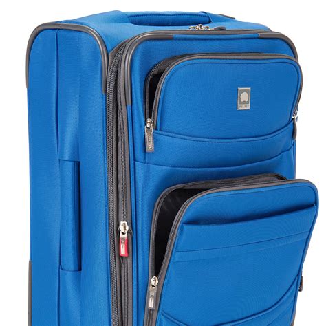 Delsey Luggage D Lite Softside 21 Inch Carry On Lightweight Expandable