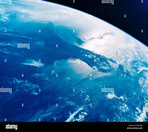 Gulf Coast And Florida From Space Stock Photo Alamy