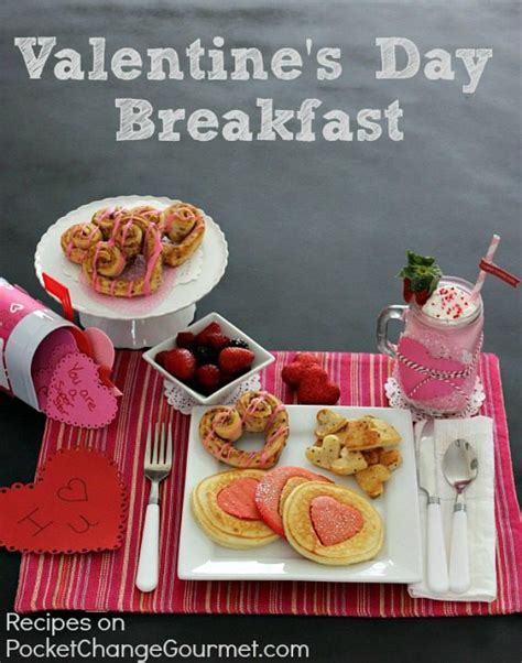 Valentines Day Breakfast Pocket Change Gourmet