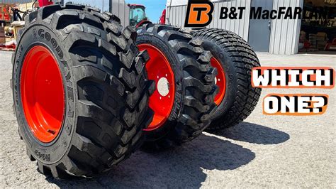 Why Tire Choice Matters Kubota Tractor Tires Youtube