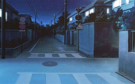 Anime Night Street Wallpapers Top Free Anime Night Street Backgrounds