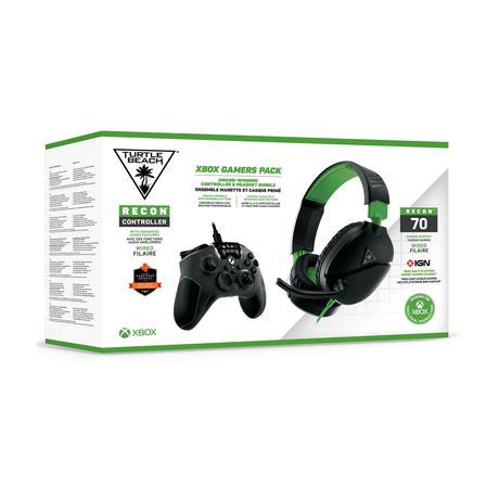 Turtle Beach Xbox Gamers Pack Featuring Recon 70 Headset Recon