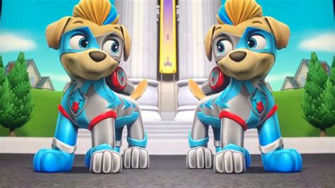 Paw Patrol Mighty Pups Super Pups Pups And The Big Twin Trick Funny