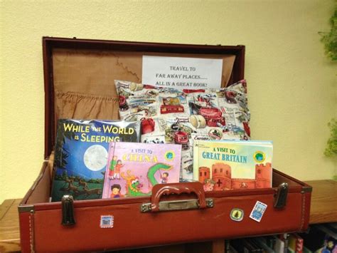 Around The World Suitcase Packed With Books What Else Do You Need