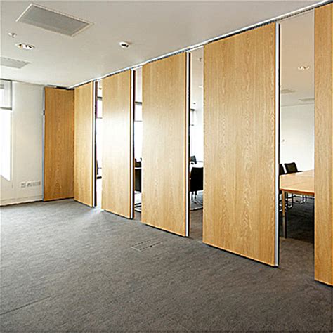 High Quality Movable Sliding Acoustic Panel Wood Sliding Wall