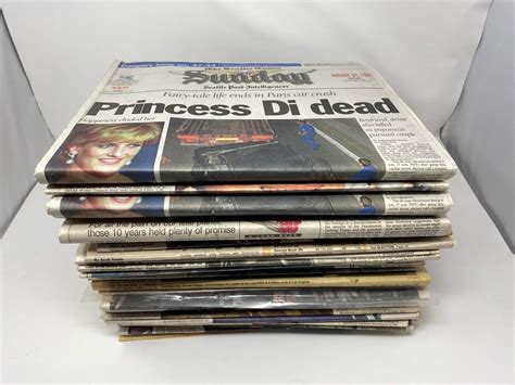 Lot # 216 - Collection of Vintage Newspapers - Adam's Northwest Estate