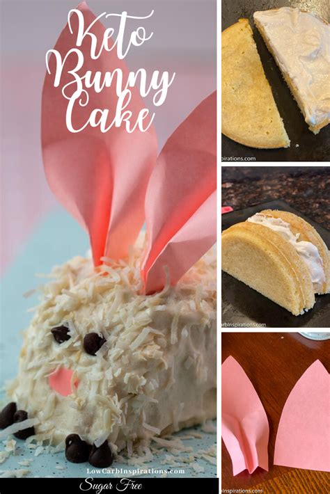 Photo from tatyana's everyday food. Keto Easter Bunny Cake | Recipe | Easter bunny cake, Diabetic friendly desserts, Cake servings