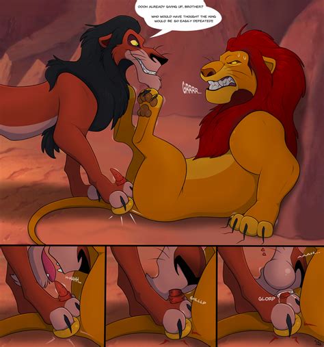 Post Comic McFan Mufasa Scar The Lion King