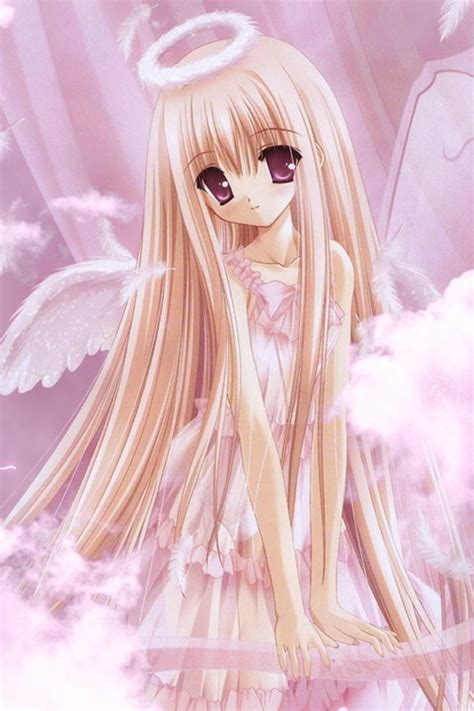 Anime Angel Girl Iphone 6 6 Plus And Iphone 54 Wallpapers