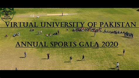 Virtual University Of Pakistan Annual Sports Gala 2020 YouTube