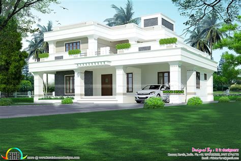 2969 Sq Ft Modern 4 Bhk Architecture Home Maison Simple De Conception