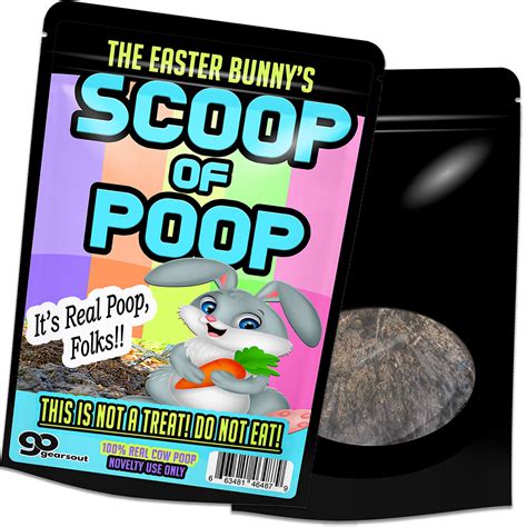 The Easter Bunnys Scoop Of Poop Gag T 950