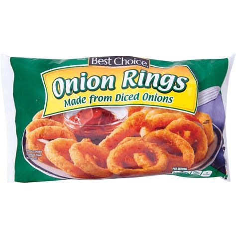 Best Choice Onion Rings Onions Edwards Food Giant