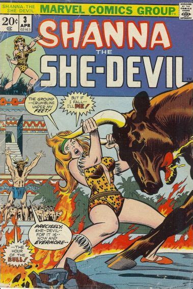 Shanna The She Devil 3 A Apr 1973 Comic Book By Marvel