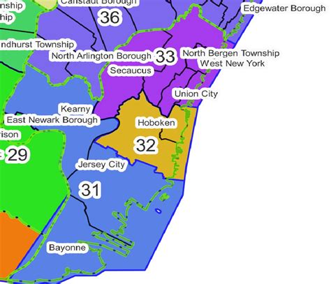 new state legislative map rocks hudson puts sens sacco and stack in same district