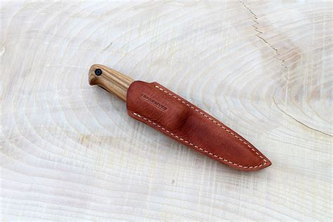 Bps Knives Bs1fts Edc Full Tang Knife With Leather Sheath Etsy