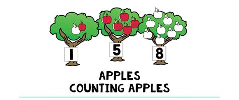 Counting Apples Printables Free Counting 1 To 10 Fluffytots