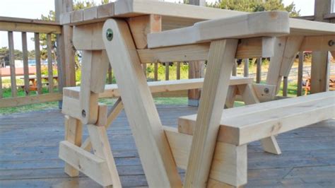 picnic table  bench  diy   finest