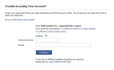 facebook login page help and troubleshooting ghacks tech news