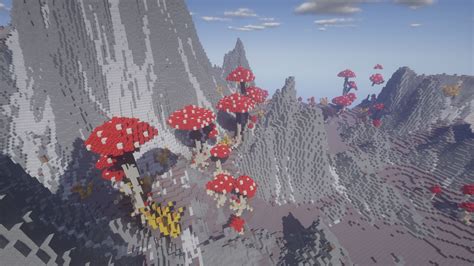 Mycelium Mountains 512x512 Minecraft Map