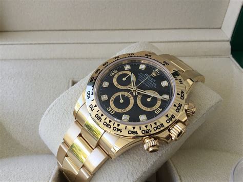 FS Rolex Oyster Perpetual Cosmograph Daytona YG 116508 Black W