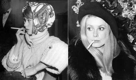 Catherine Deneuve Smoking The Unbreakable Bond Of French Beauty With