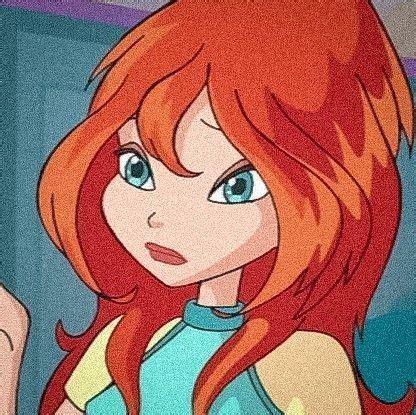 Bloom Winx Club Red Head Cartoon Winx Club