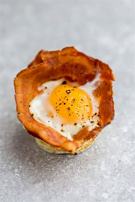 Baked Egg Cups Ways Easy Low Carb Keto Breakfast Recipe