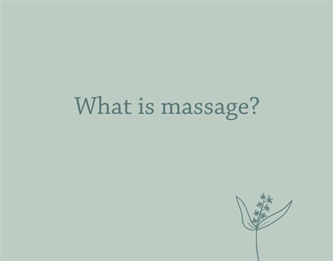 Relaxation Massage Clare Baker Massage Brighton And Hove