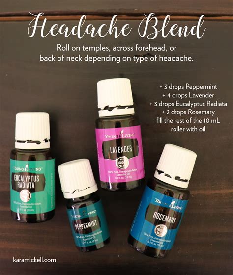 Headache Roller Blend Living Essentials Oils Essential Oil Roller