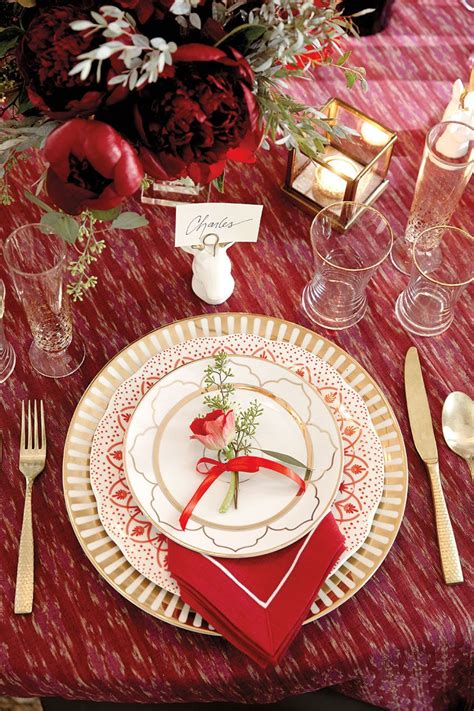 The Perfect Christmas Table Setting Christmas Table Christmas Table