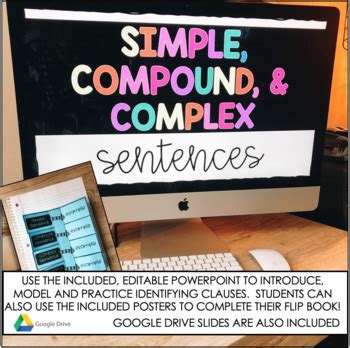 Have you ever wondered how to tell the difference between complex sentences and compound sentences? Grammar - Simple, Compound, Complex Sentences Activities ...