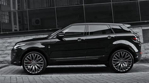 Featuring bilstein coilover suspension, 22 csrs, full bodystyling. Blacked-Out Kahn Range Rover Evoque Looks Menacing