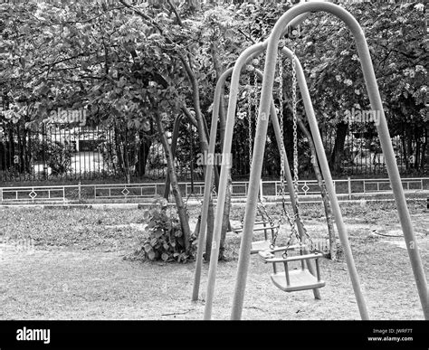 Empty Swing Black And White Stock Photos And Empty Swing Black And White