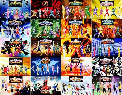 20th Anniversary Of Power Rangers Power Rangers Power Rangers Lost