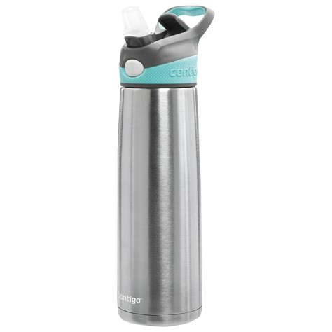 contigo sheffield autospout stainless steel water bottle 20 oz ocean