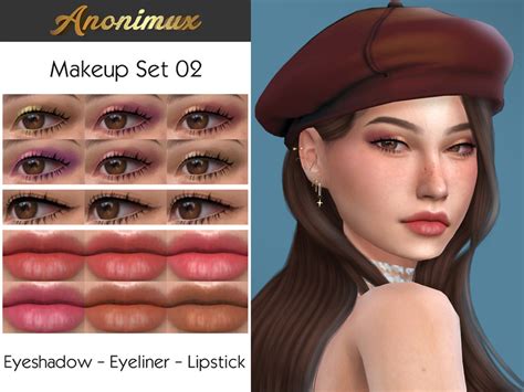 Anonimux Makeup Set 02 The Sims 4 Catalog