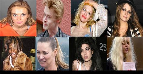 10 Celebs Before And After Drugs Thatviralfeed