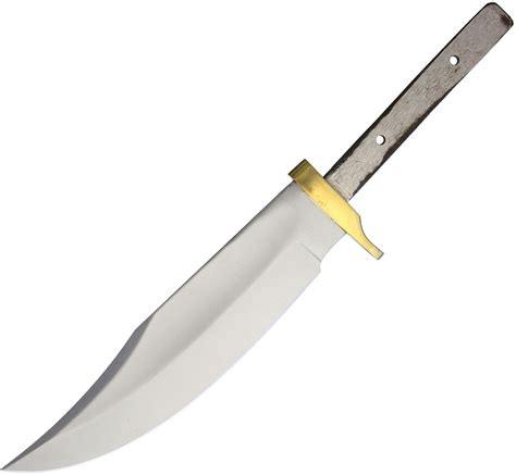 Bl100 Knife Blade Blank Clip Point Skinner