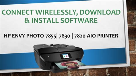 Hp Envy Photo 7855 7155 6255 Connect Printer Wirelessly Download