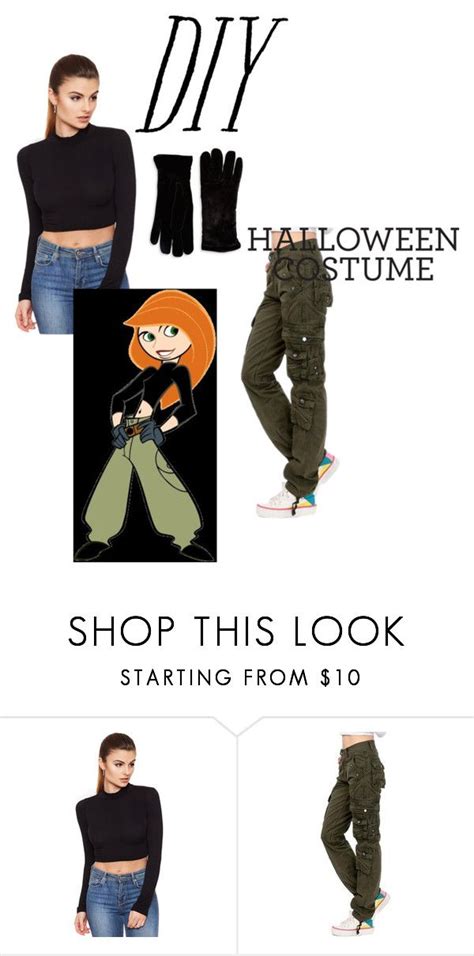 My kim possible halloween costume diy kimmunicator karen kavett. "DIY Halloween Costume~Kim Possible" by aharcaki liked on Polyvore featuring WearAll, Cejon ...