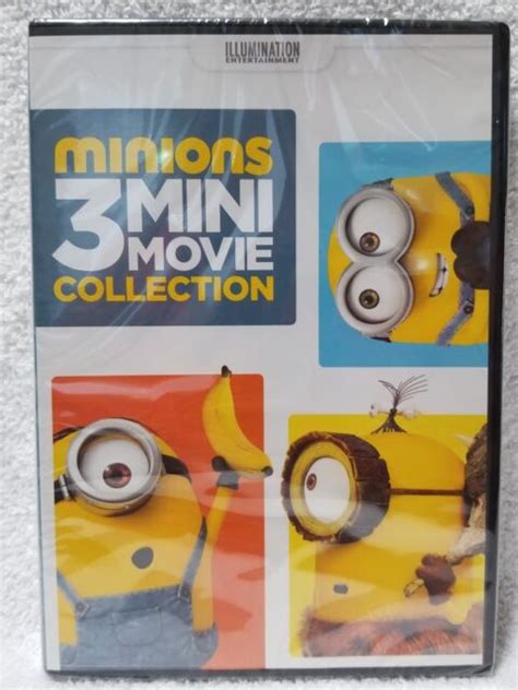 Minions 3 Mini Movie Collection Illumination Dvd 2016 Widescreen
